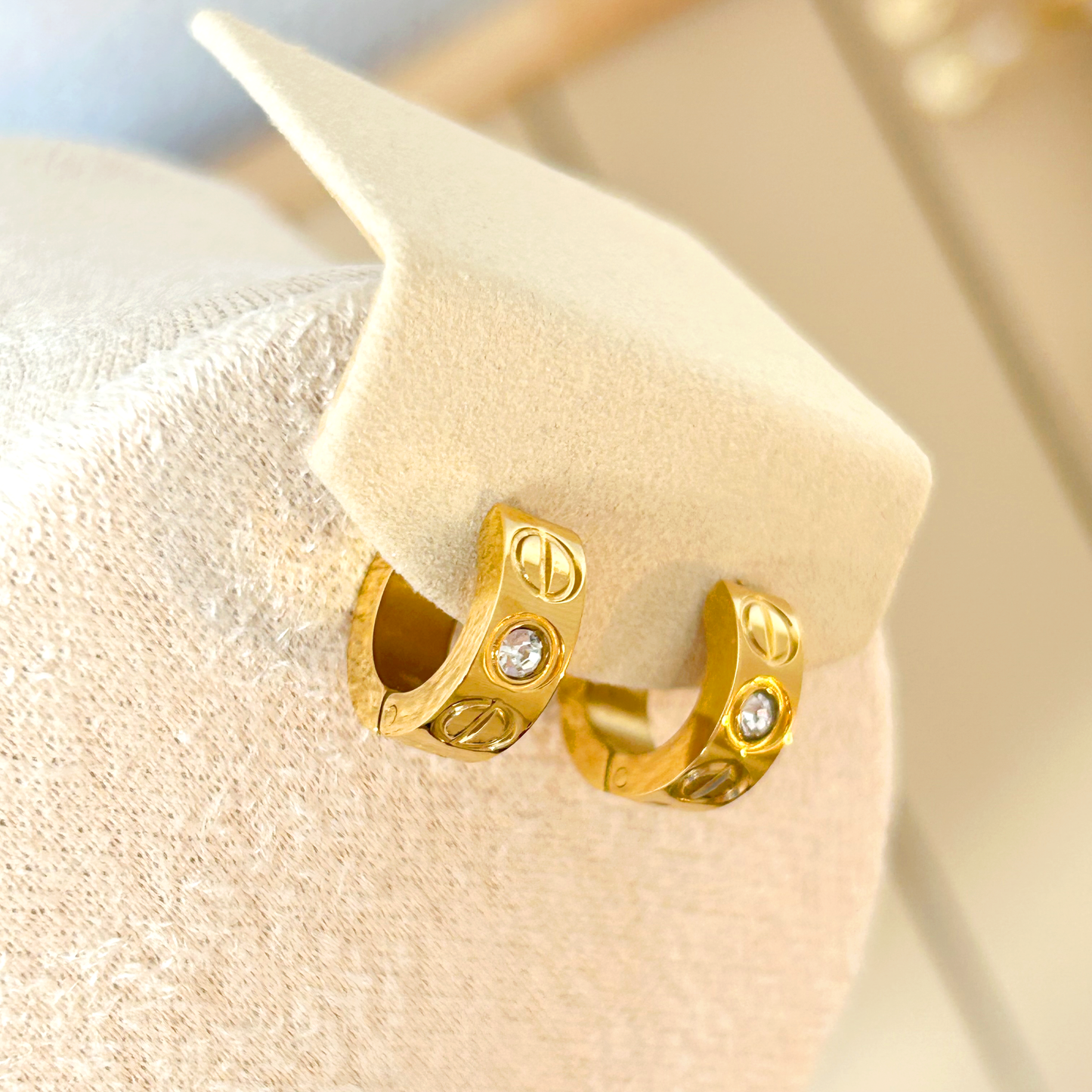 LUXE ÉCLAT Earrings – Gold