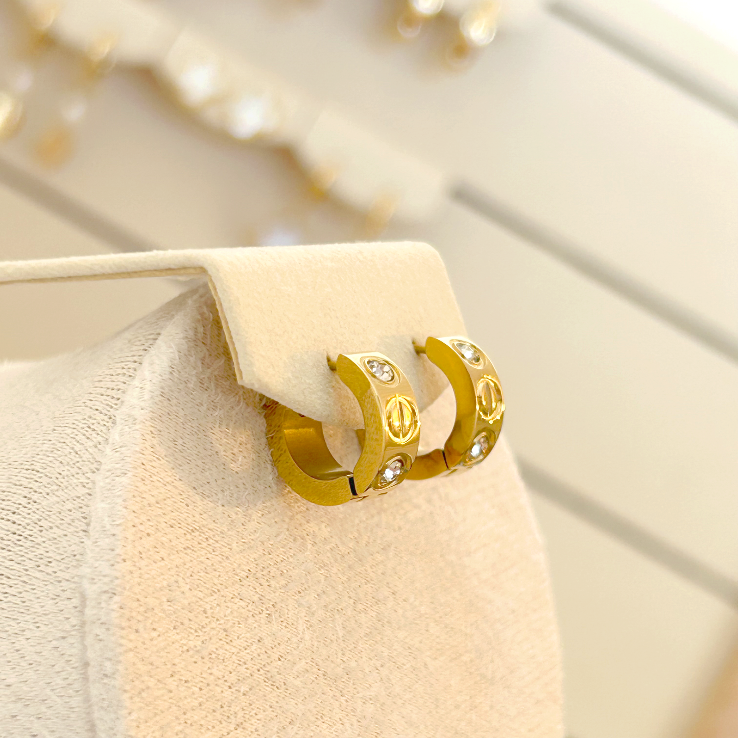 LUXE ÉCLAT Earrings – Gold