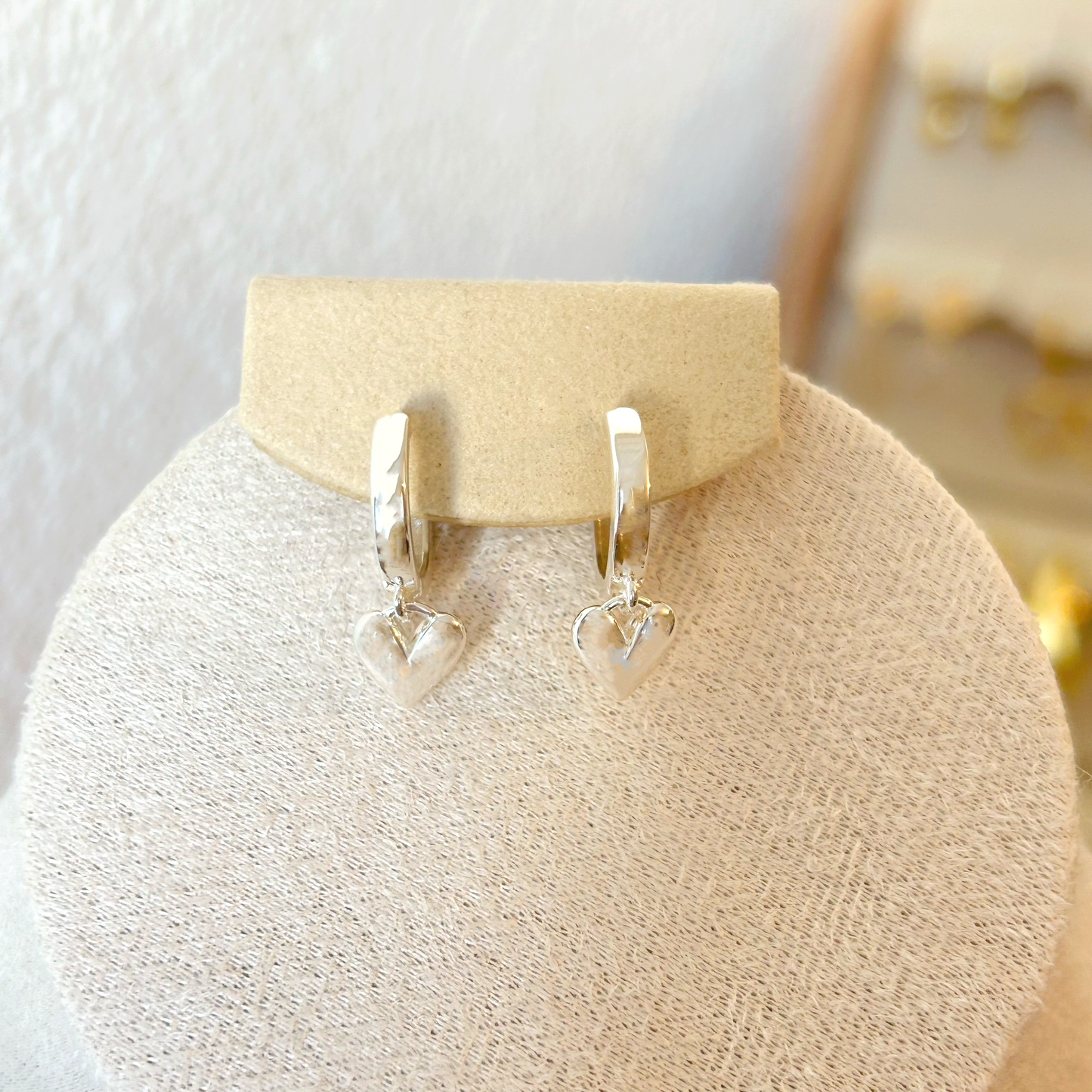 MINI LOVE Earrings – Silver 