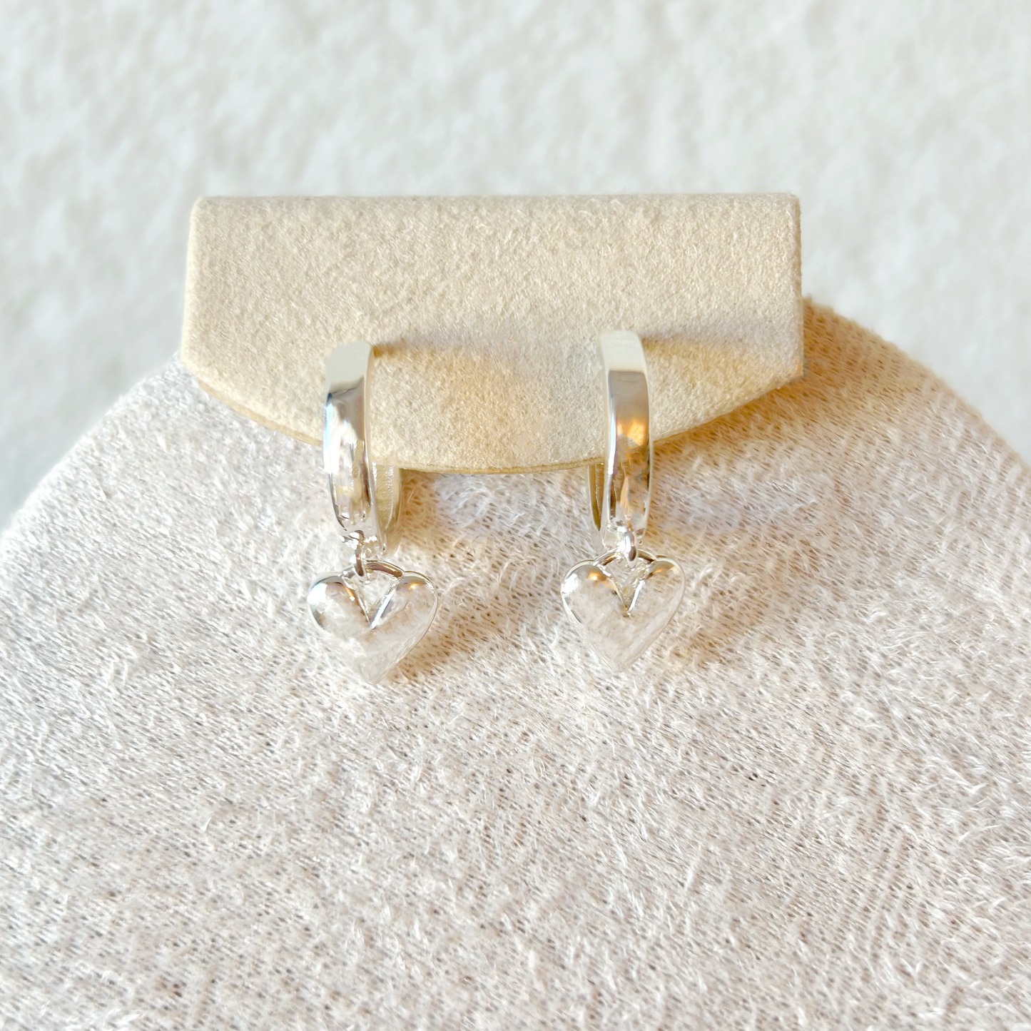 MINI LOVE Earrings – Silver 