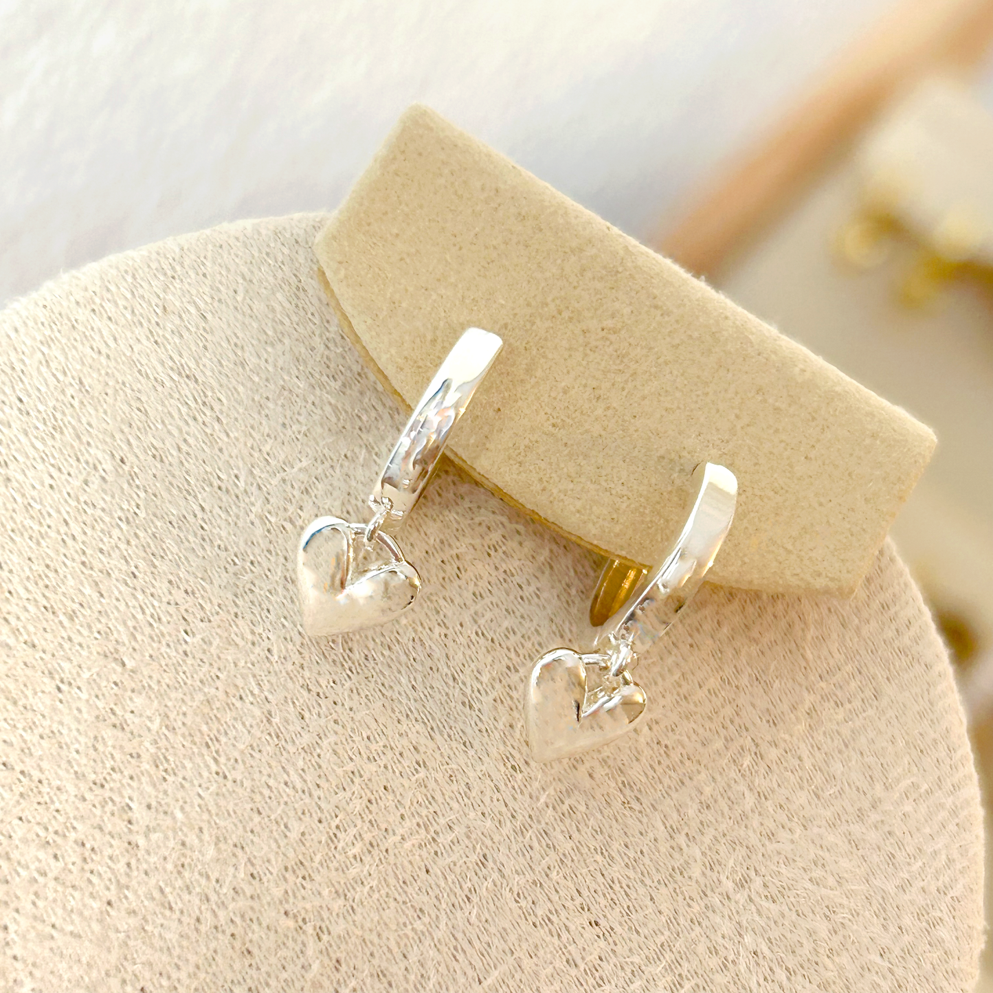MINI LOVE Earrings – Silver 