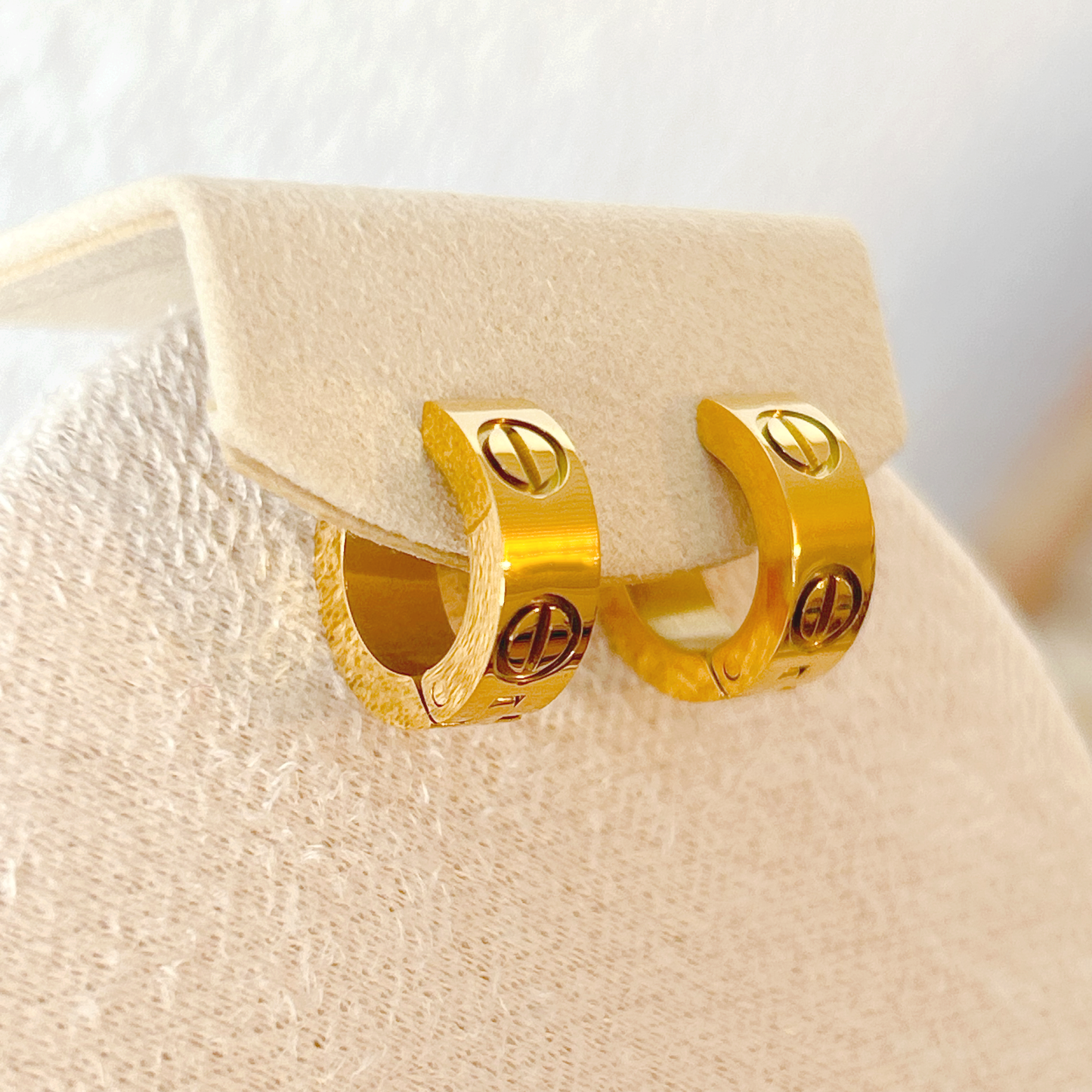 LUXE Ohrringe – Gold