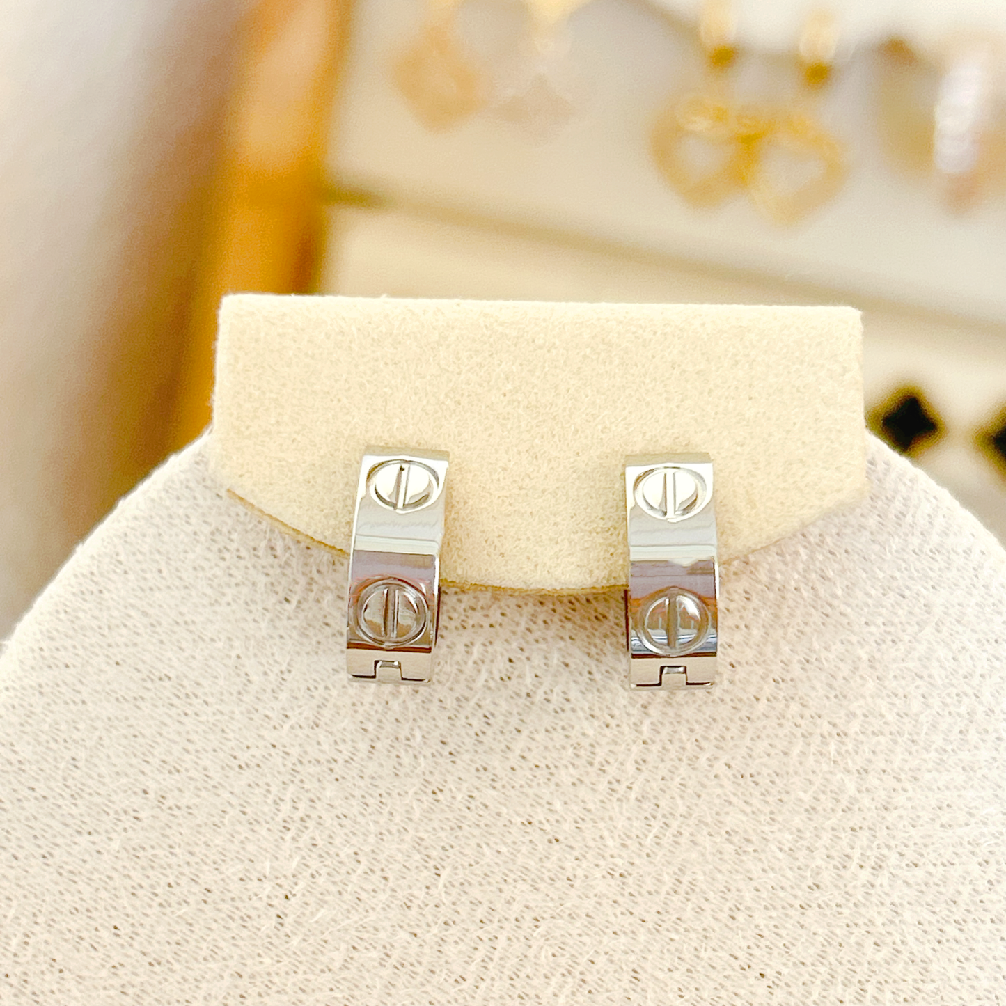 LUXE Ohrringe – Silber