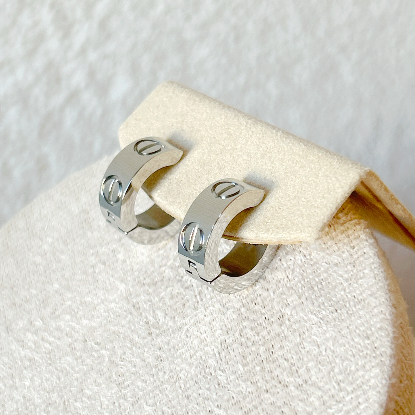 LUXE Ohrringe – Silber