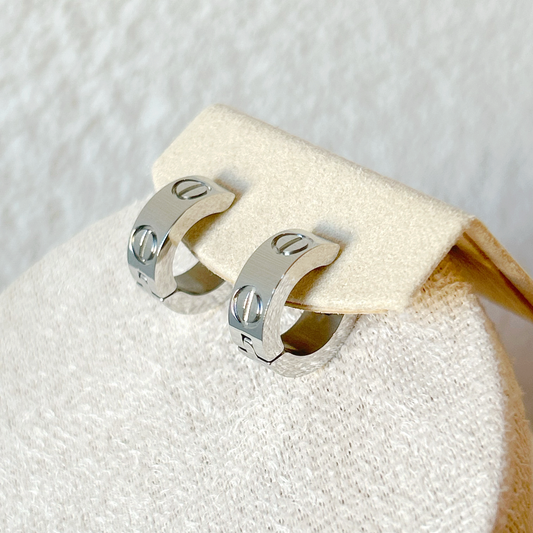 LUXE Earrings – Silver