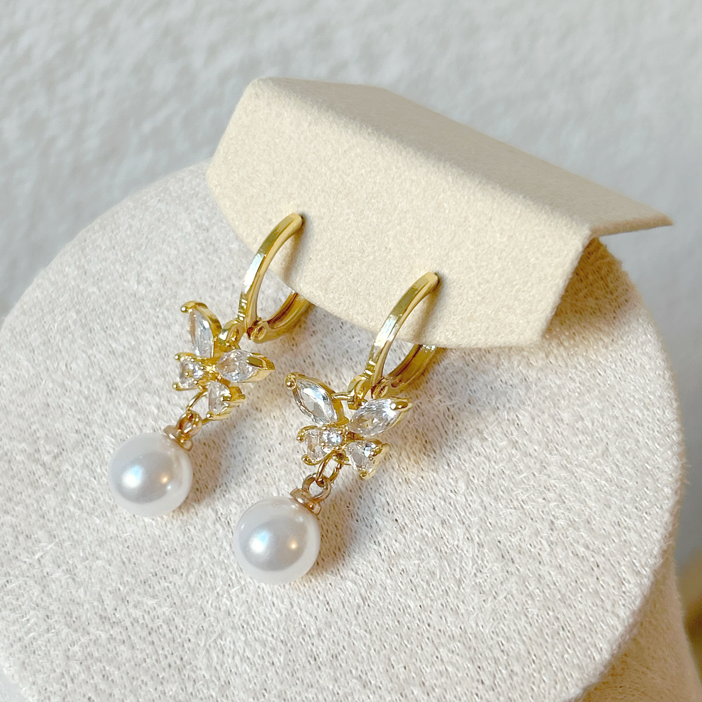 LUNA BUTTERFLY earrings – gold 