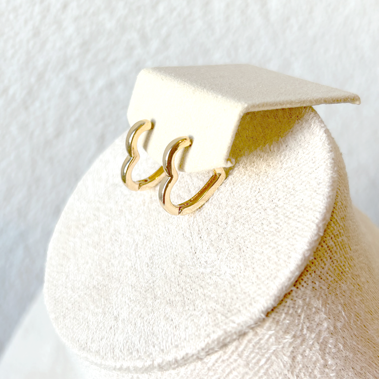 MINI HEART Hoops – Gold