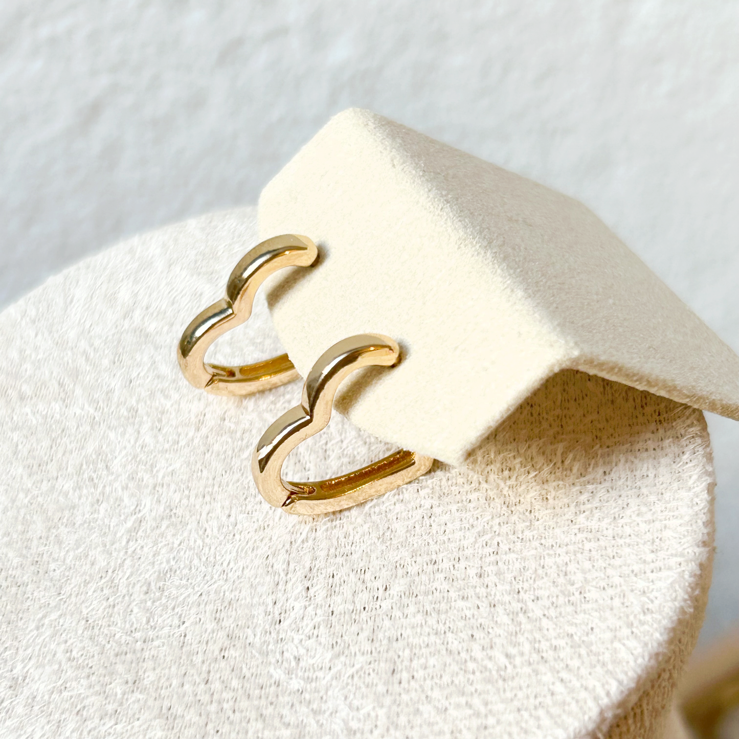 MINI HEART Hoops – Gold