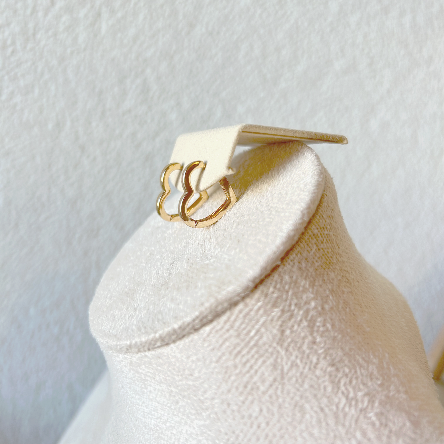 MINI HEART Hoops – Gold