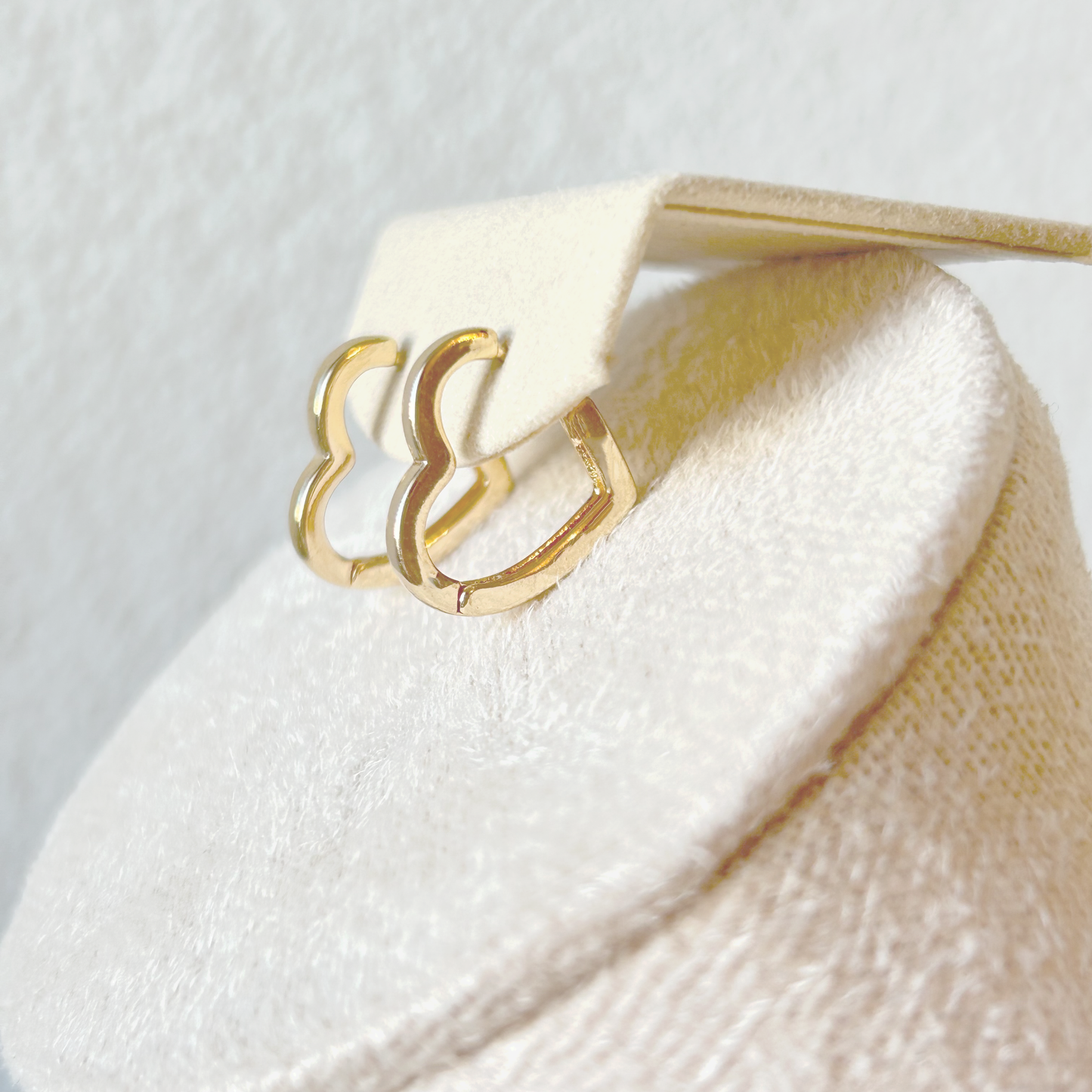 MINI HEART Hoops – Gold