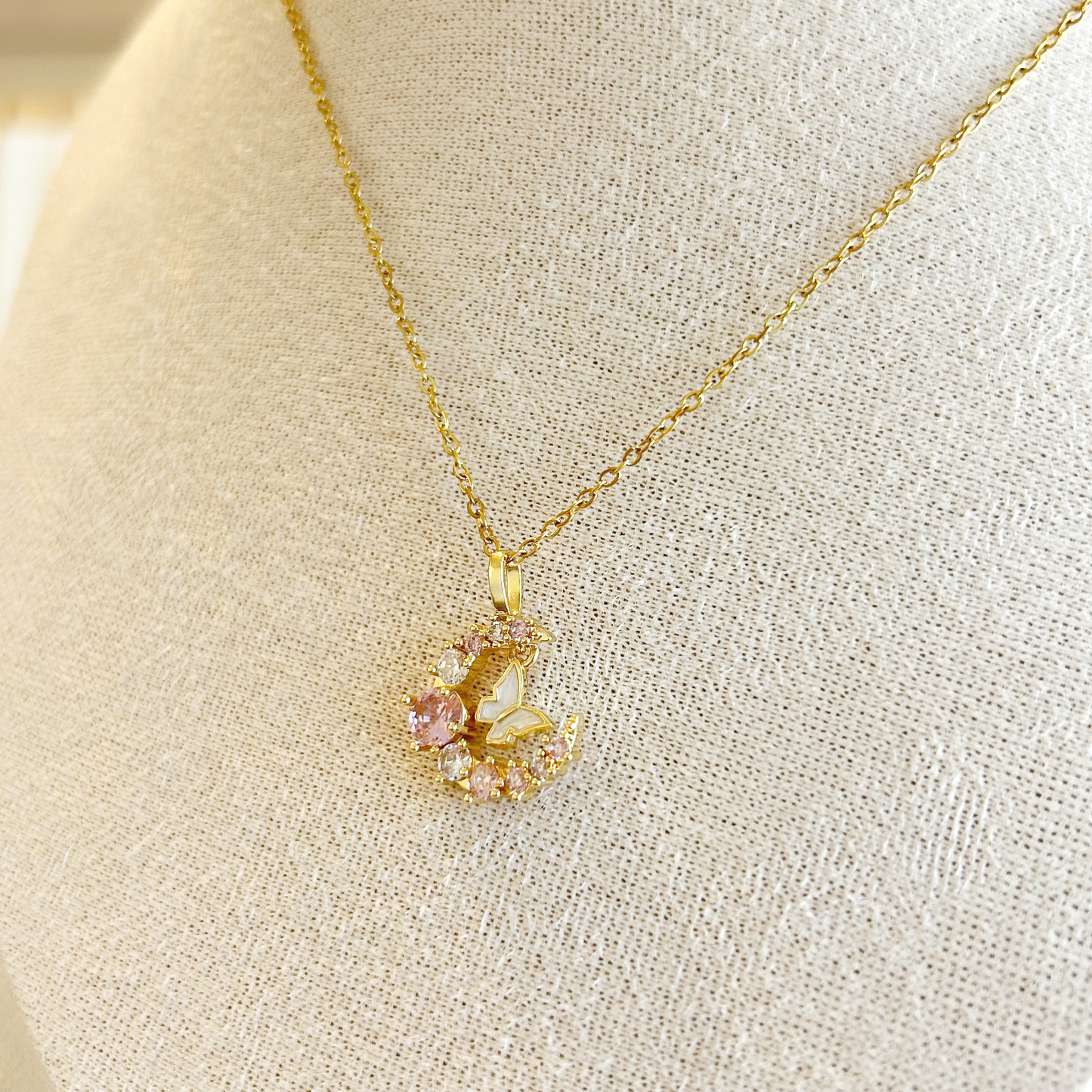 MOONLIGHT MIRA Halskette – Gold