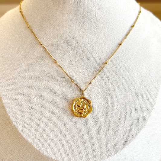 SEAL OF SPRING Halskette – Gold