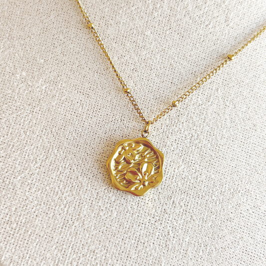 SEAL OF SPRING Halskette – Gold