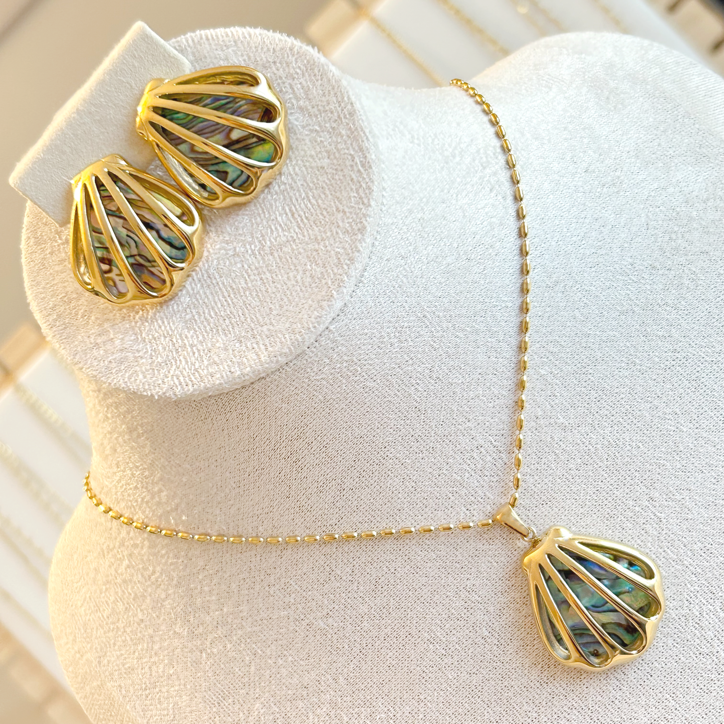 MARINA stud earrings – gold 