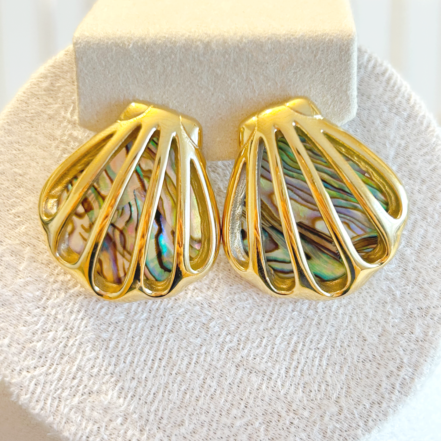 MARINA stud earrings – gold 