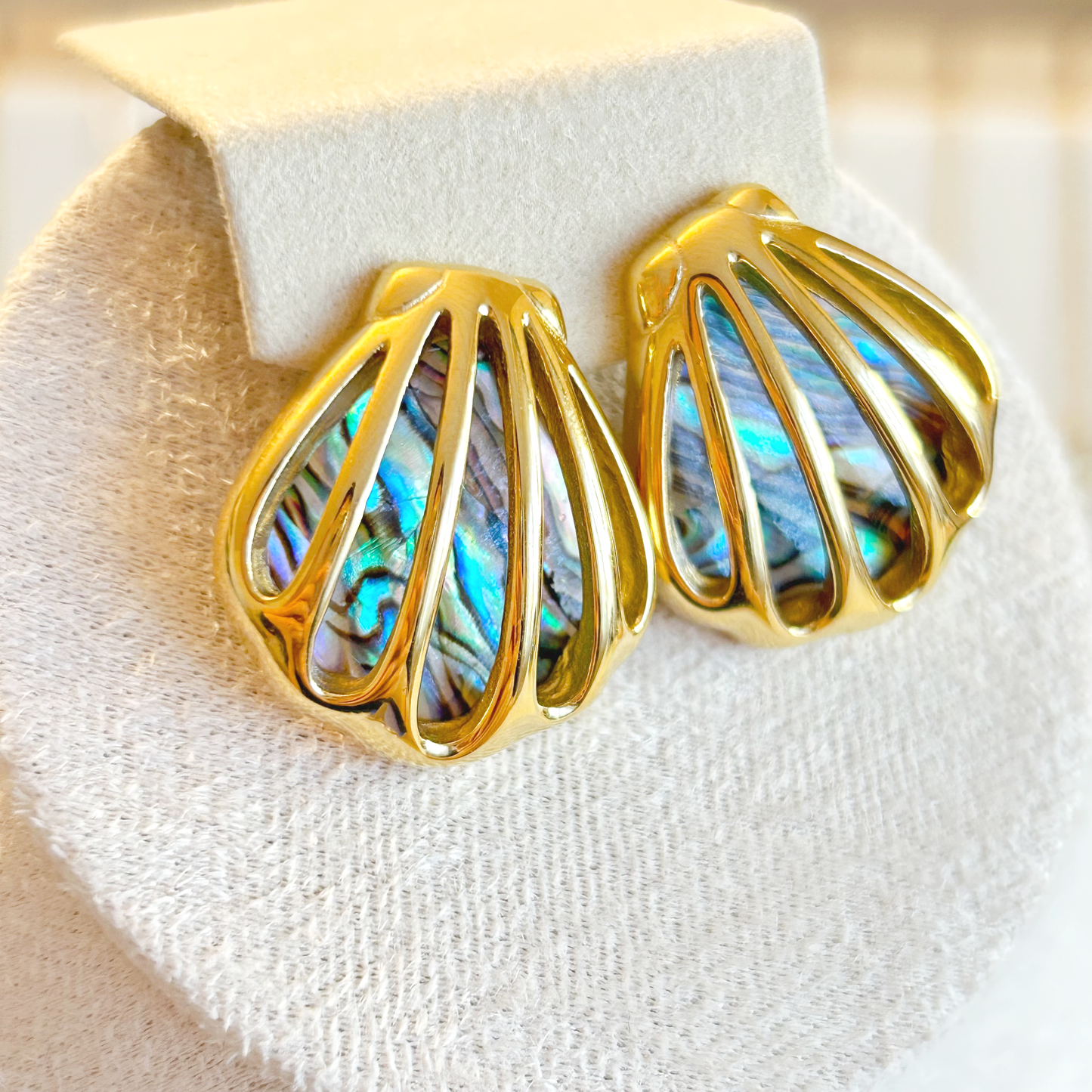 MARINA stud earrings – gold 