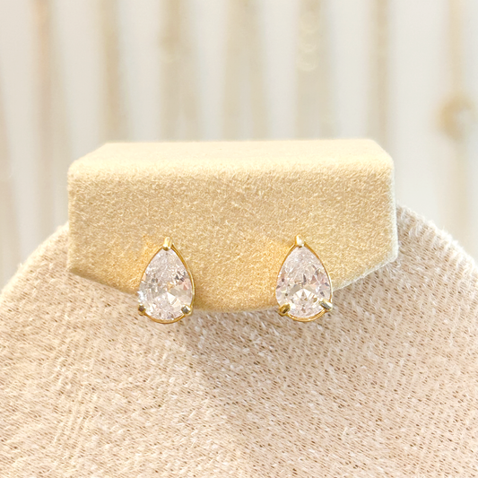 RADIANT DROP stud earrings – Gold 