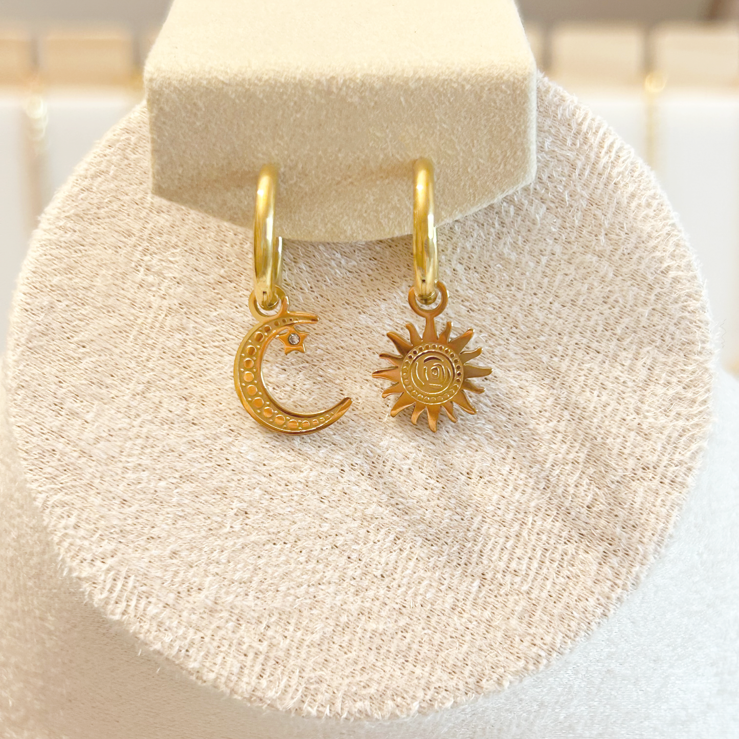 SOL &amp; LUNA Earrings – Gold