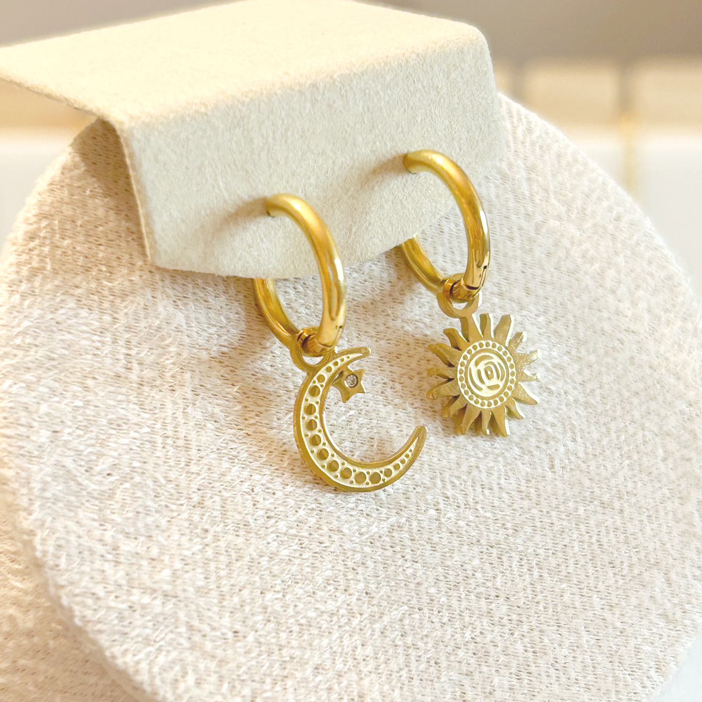 SOL &amp; LUNA Earrings – Gold
