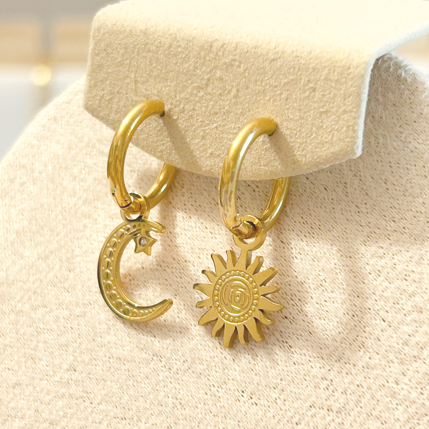 SOL &amp; LUNA Earrings – Gold