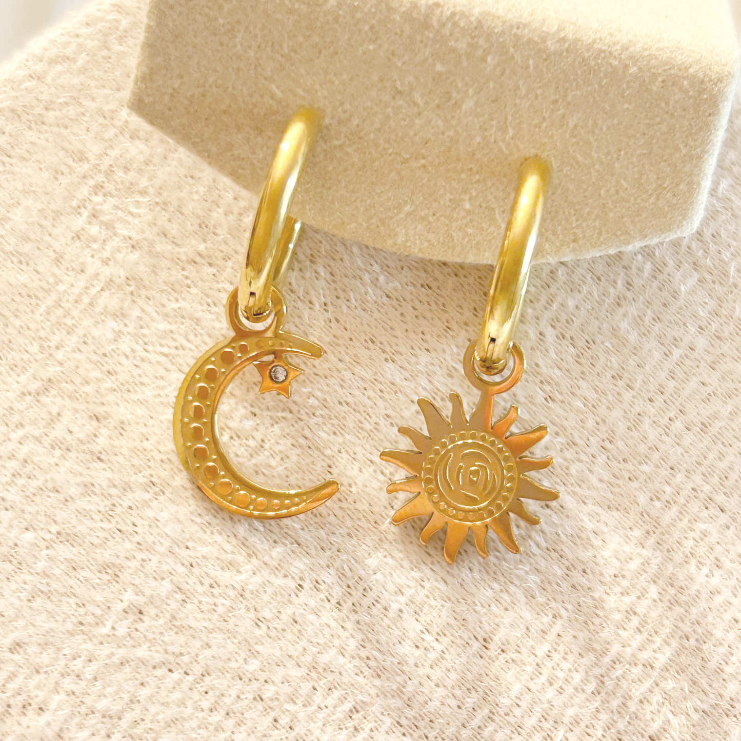 SOL &amp; LUNA Earrings – Gold
