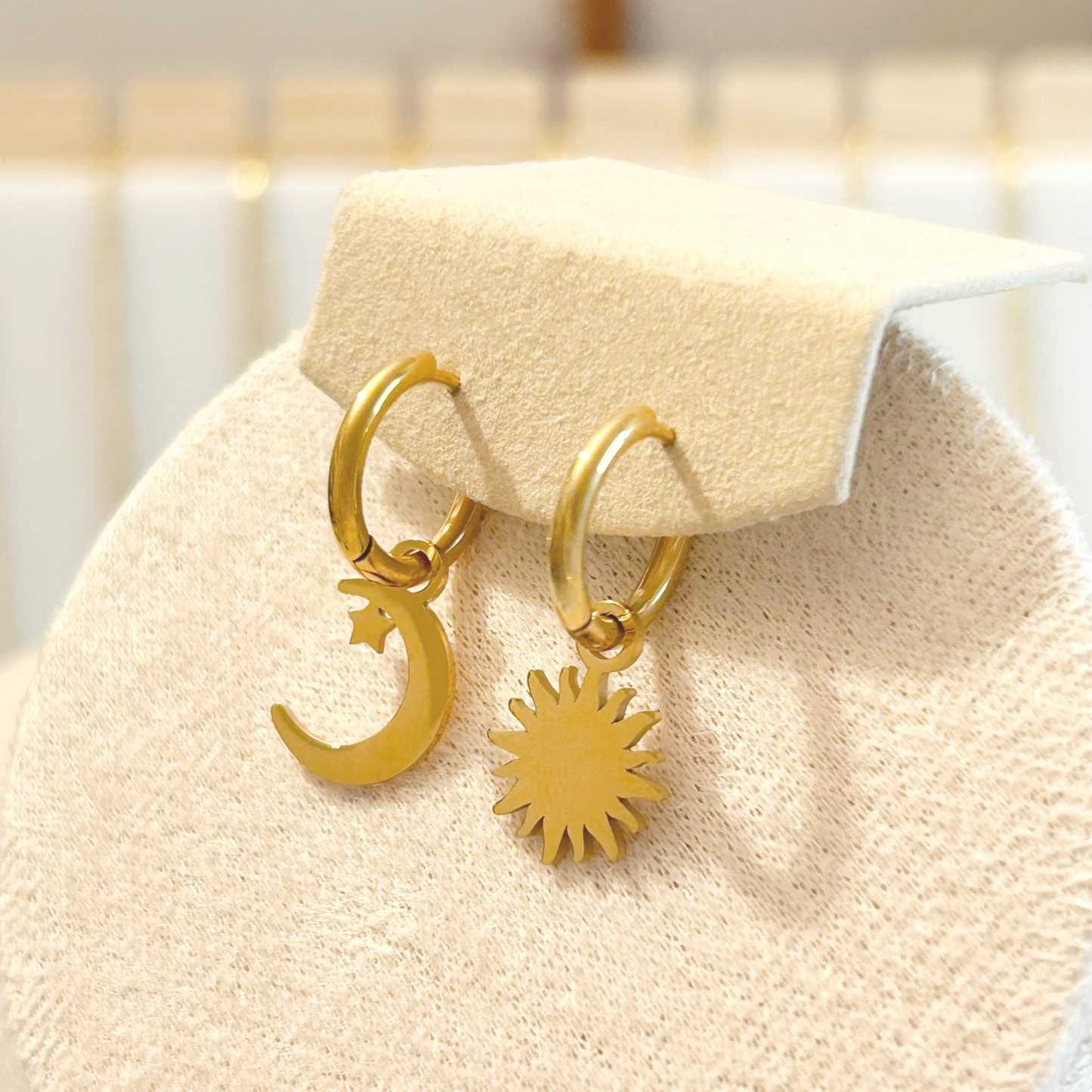SOL &amp; LUNA Earrings – Gold