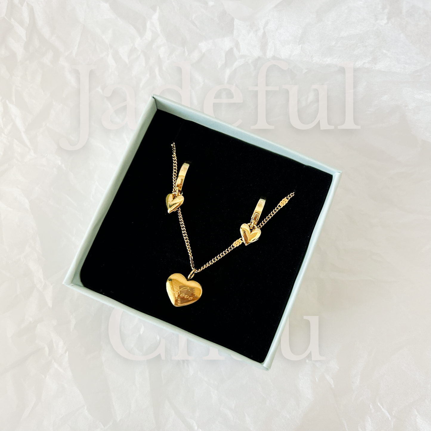 MINI LOVE Ohrringe – Gold