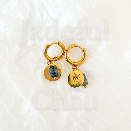 MYSTIC EYE Ohrringe – Gold