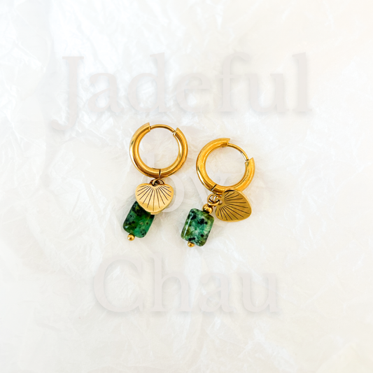 NATURE Ohrringe – Gold
