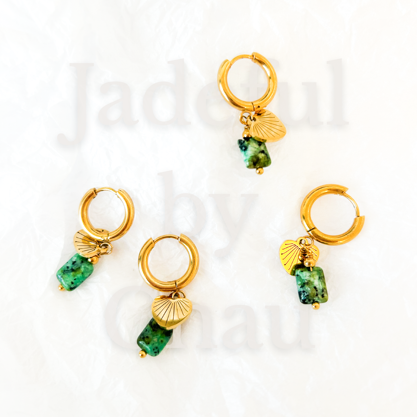 NATURE Ohrringe – Gold