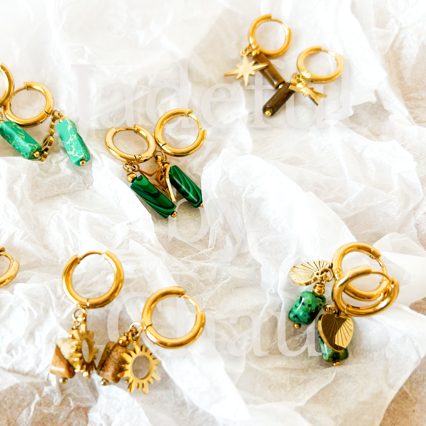 NATURE Ohrringe – Gold