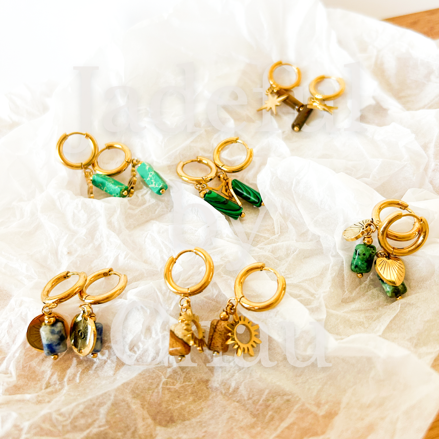 NATURE Ohrringe – Gold