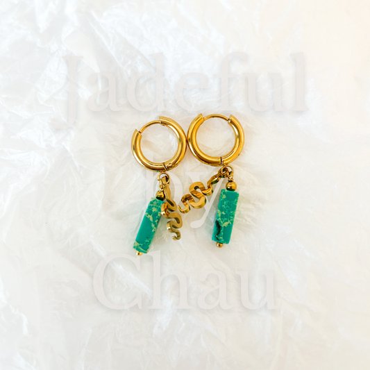 SNAKE Ohrringe – Gold