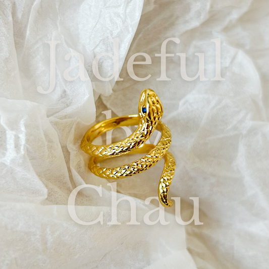 SNAKE Ring – Gold