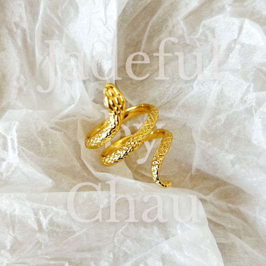 SNAKE Ring – Gold